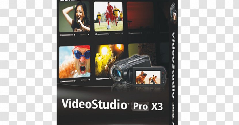 Corel VideoStudio Video Editing Software Computer - Program - Gangstar Transparent PNG