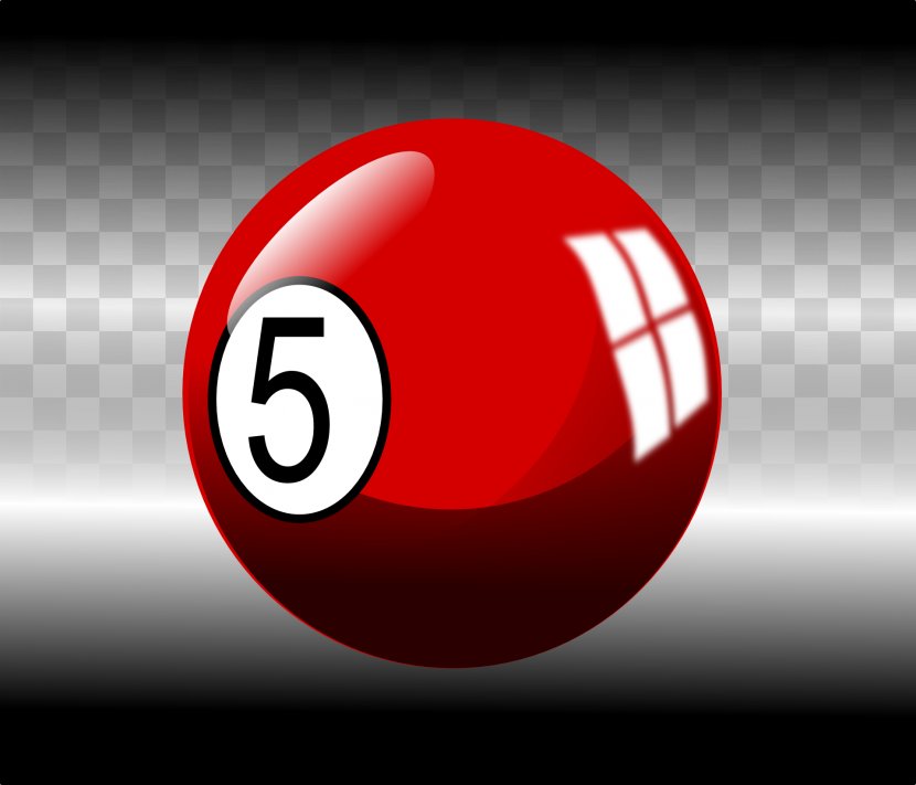 Billiards Billiard Balls Eight-ball Pool - Red Transparent PNG