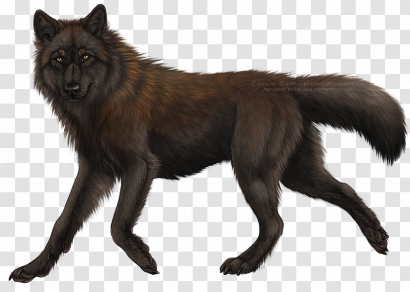 Wolfdog Drawing Wildlife - Wolf-vector Transparent PNG
