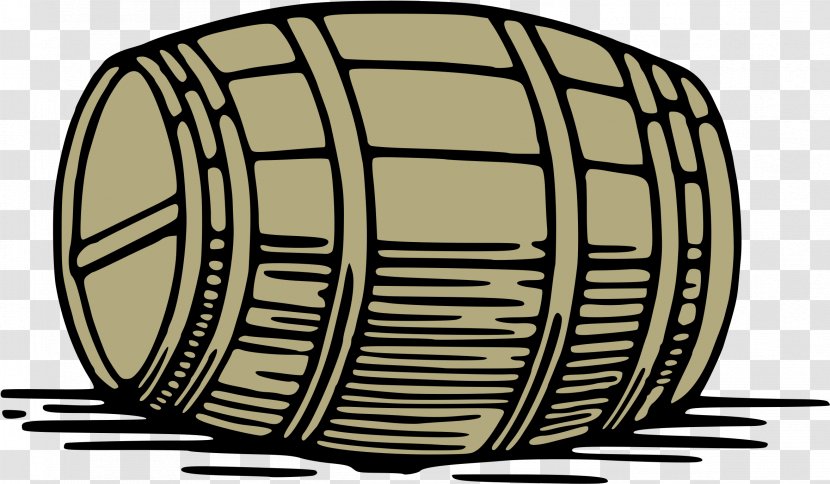 Wine Beer Whiskey Barrel Clip Art - Auto Part Transparent PNG