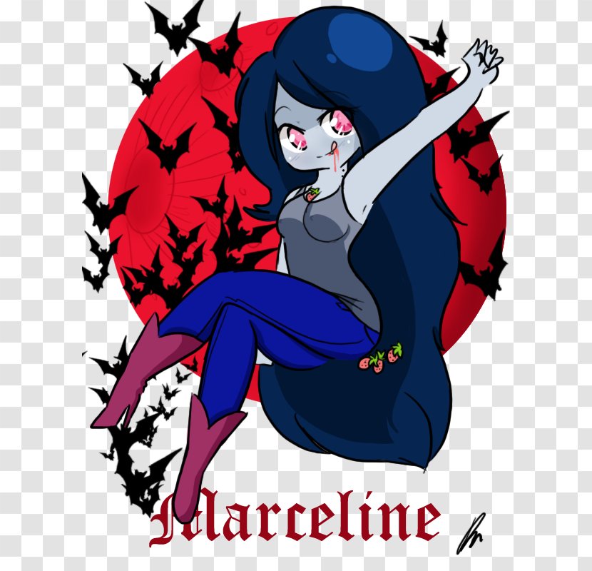 Marceline The Vampire Queen Artist Adventure Time 'It Came From Nightosphere' - Cartoon - Lavirian Transparent PNG