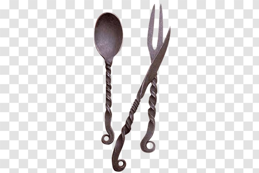 Spoon Middle Ages Medieval Cuisine Knife Fork - Tableware Transparent PNG