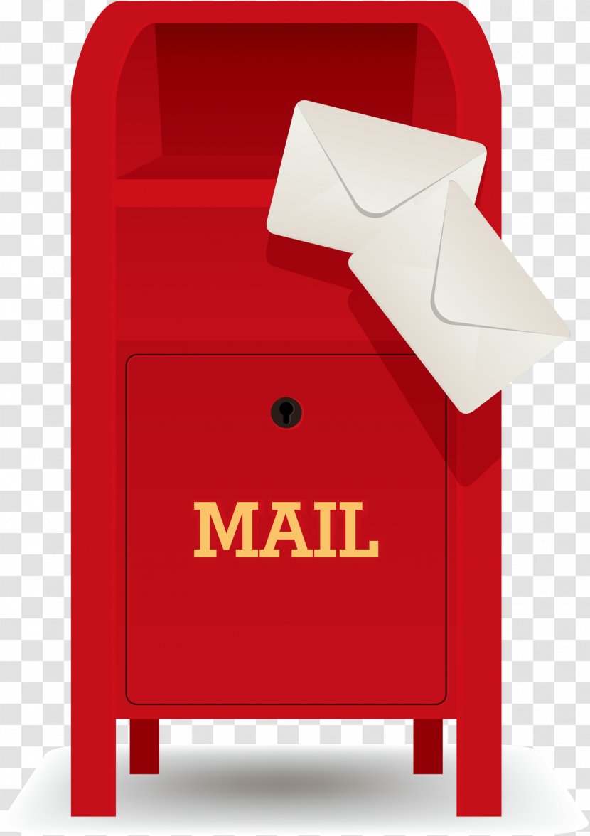 Post Box Letter Royal Mail - Envelope - Vector Mailbox Bucket Transparent PNG