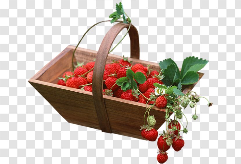 Strawberry Fruit Balsamic Vinegar Basket - Blood Orange Transparent PNG