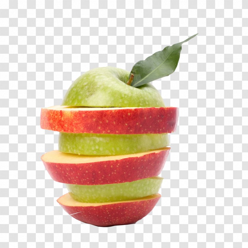 Apple Fruit Desktop Wallpaper Granny Smith - Creative Red Green Transparent PNG