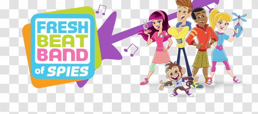 Nick Jr. Nickelodeon Television Show Children's Series - Play - Fresh Beat Band Of Spies Transparent PNG