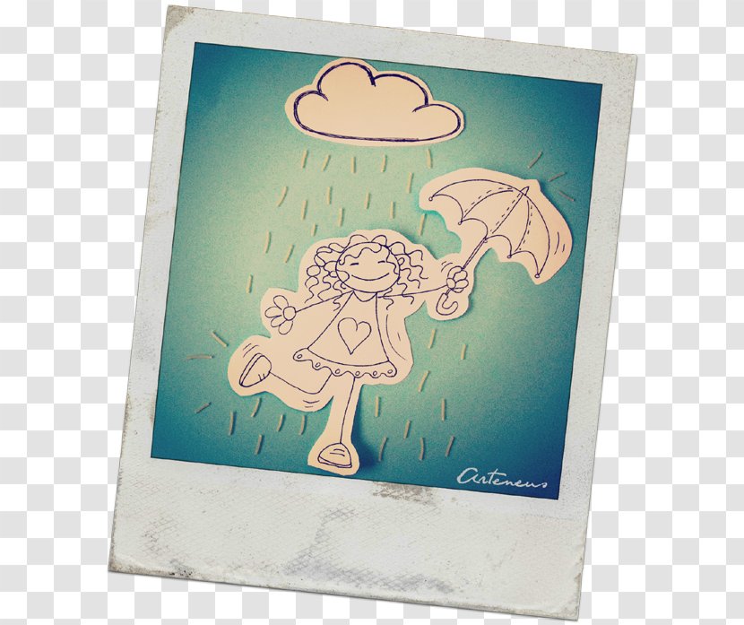 Drawing Rain Painting - Picture Frames Transparent PNG