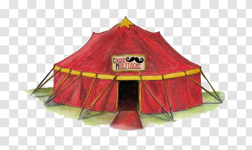 Cirque Moustache Circuspiste Espectacle Performance Artist - Flower - Carnival Tent Transparent PNG