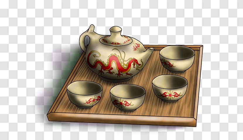 Chinese Tea Cuisine Set Yixing Ware - Ancient China Transparent PNG