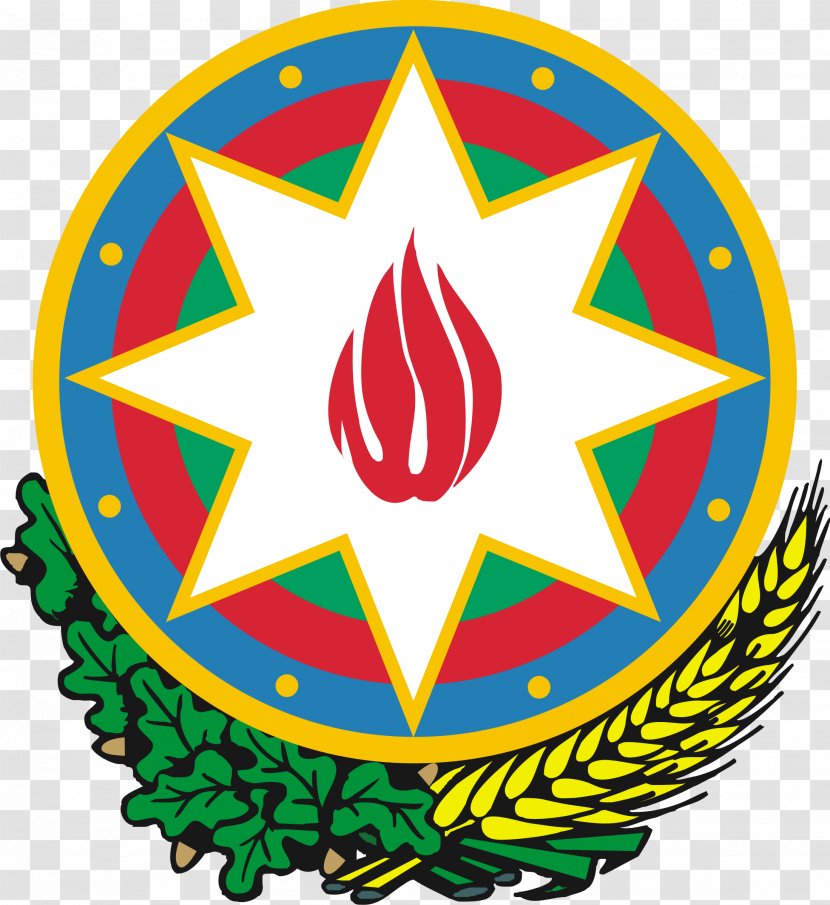 Azerbaijan Soviet Socialist Republic National Emblem Of Flag - Tree - Usa Gerb Transparent PNG