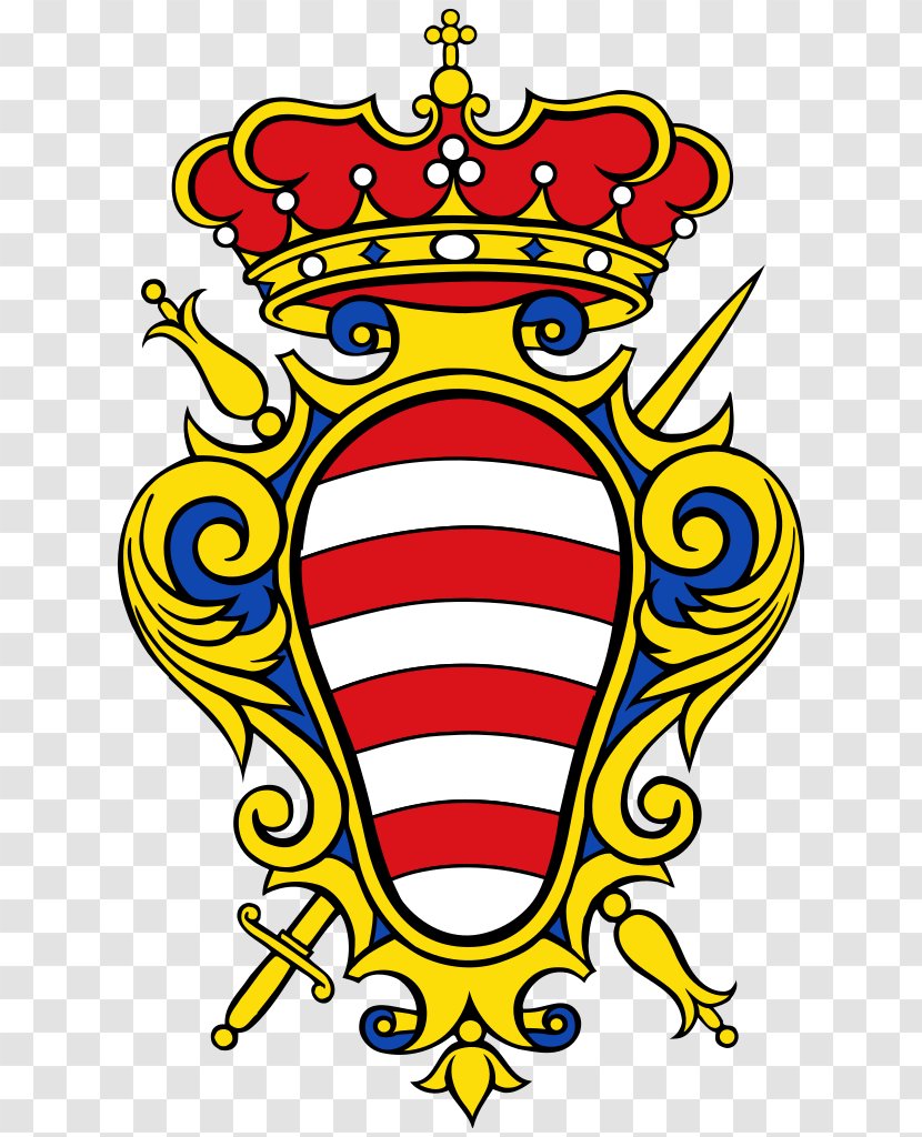 Coat Of Arms The Republic Ragusa Stradun Dubrovnik Summer Festival Flag - Crest Transparent PNG