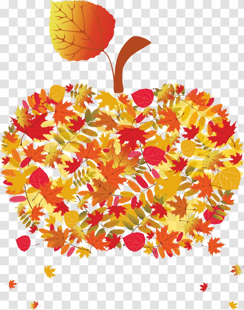 Floral Design Clip Art - Banco De Imagens - Autumn Leaf Transparent PNG