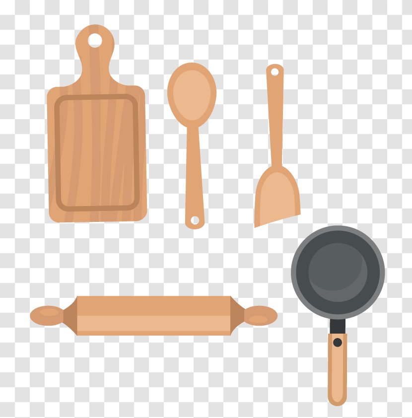 Wooden Spoon Kitchen - Designer - Vector Transparent PNG