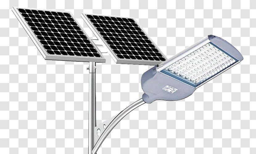 Solar Street Light Lamp LED - Fixture Transparent PNG