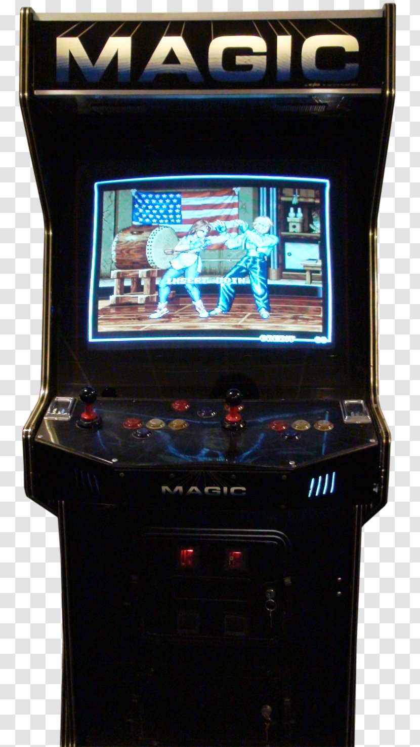 Art Of Fighting 2 Arcade Game Cabinet Neo Geo - Multimedia - Flippers Transparent PNG