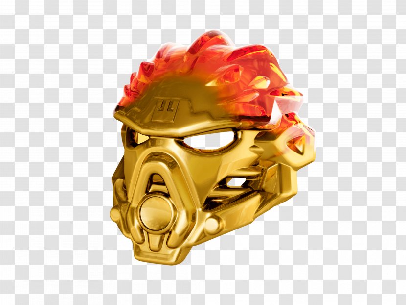 Bionicle: The Game LEGO 71308 Bionicle Tahu Uniter Of Fire Toy - Gold Transparent PNG
