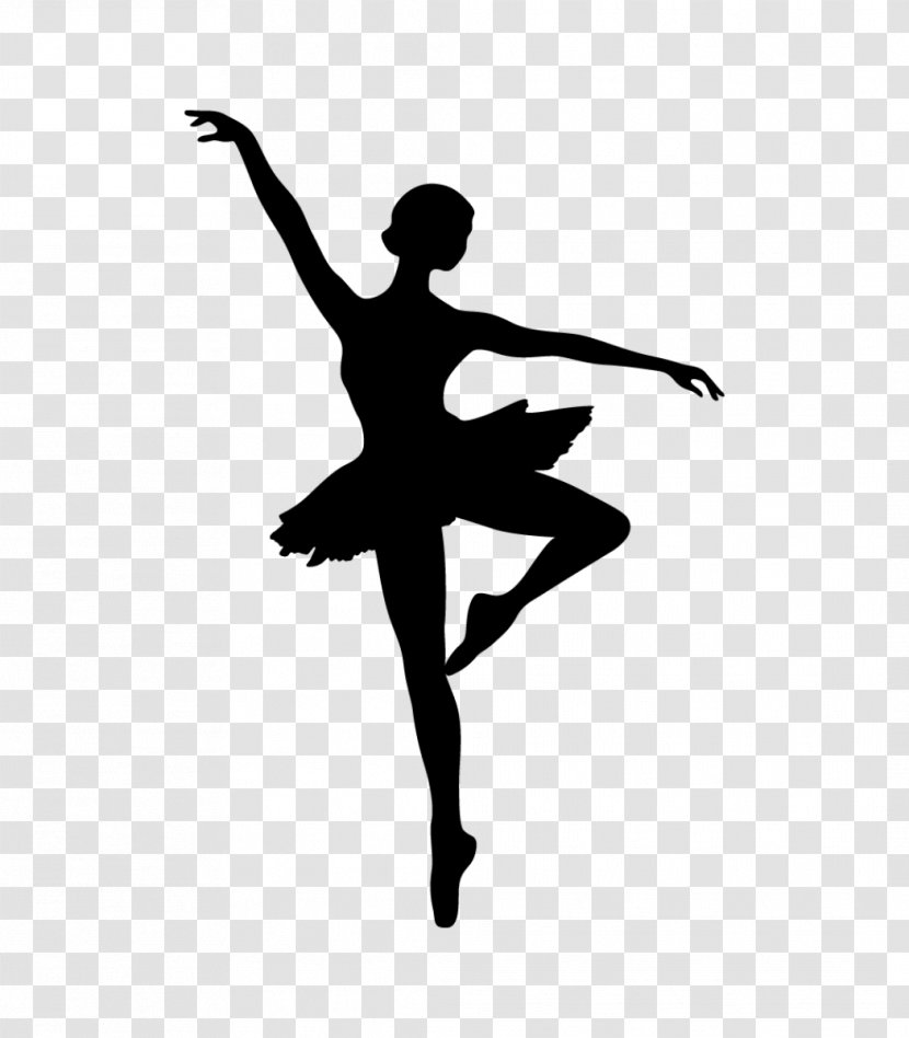 Modern Dance Ballet Dancer Silhouette Transparent PNG