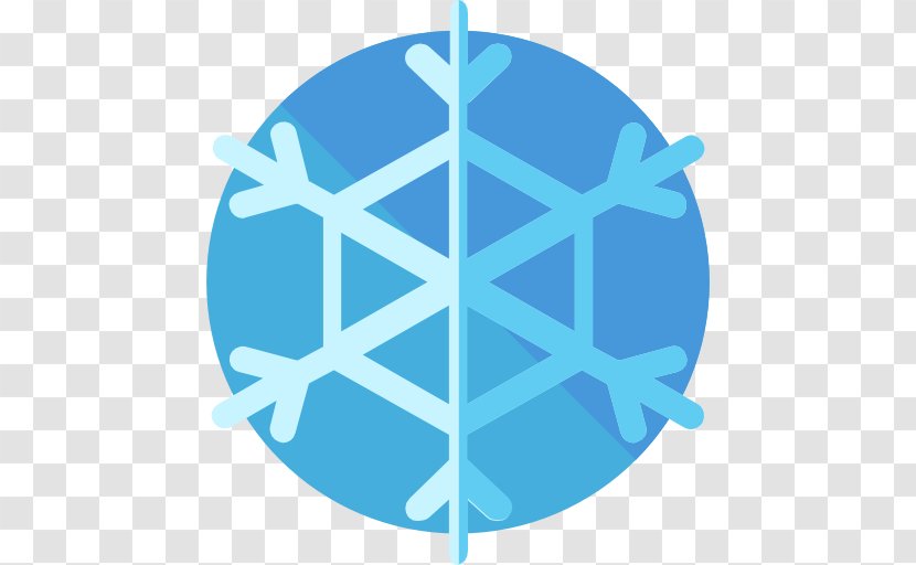 Snowflake - Blue - Schema Transparent PNG