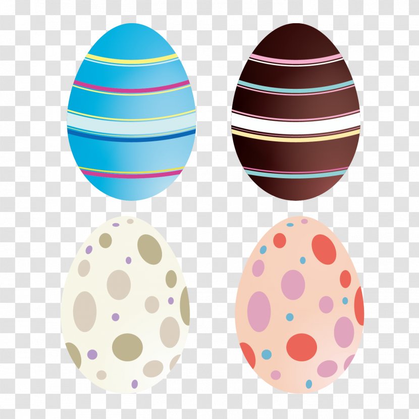 Easter Egg Decorating Pattern - Chicken - Color Vector Transparent PNG