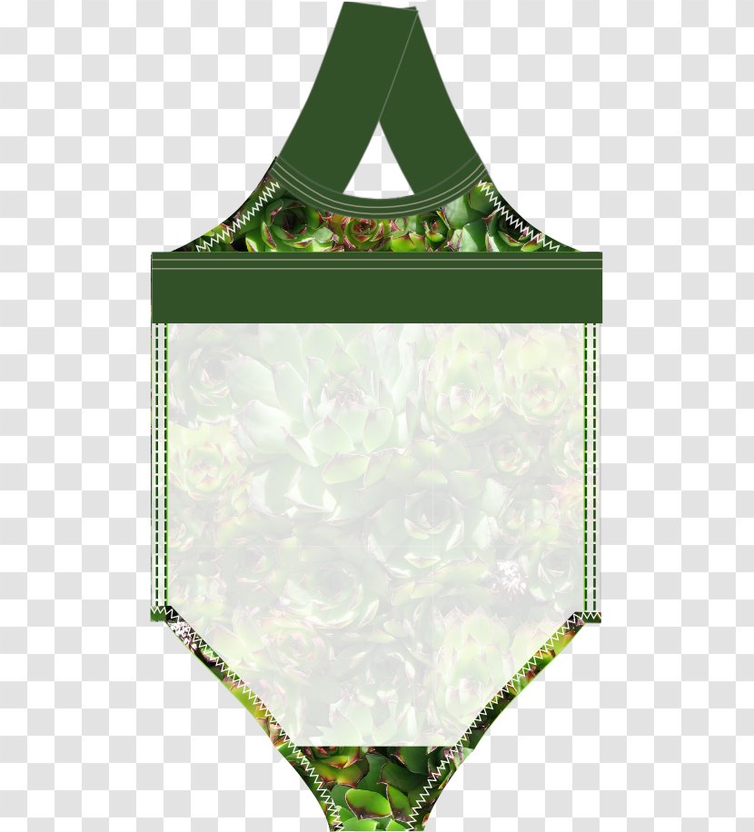 Paper Textile Sewing One-piece Swimsuit Pattern - Grass - Factory Transparent PNG