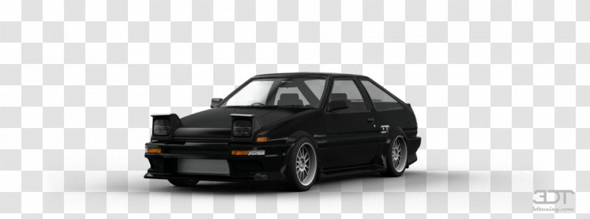 Bumper City Car Compact Motor Vehicle - Family - Toyota Ae86 Transparent PNG