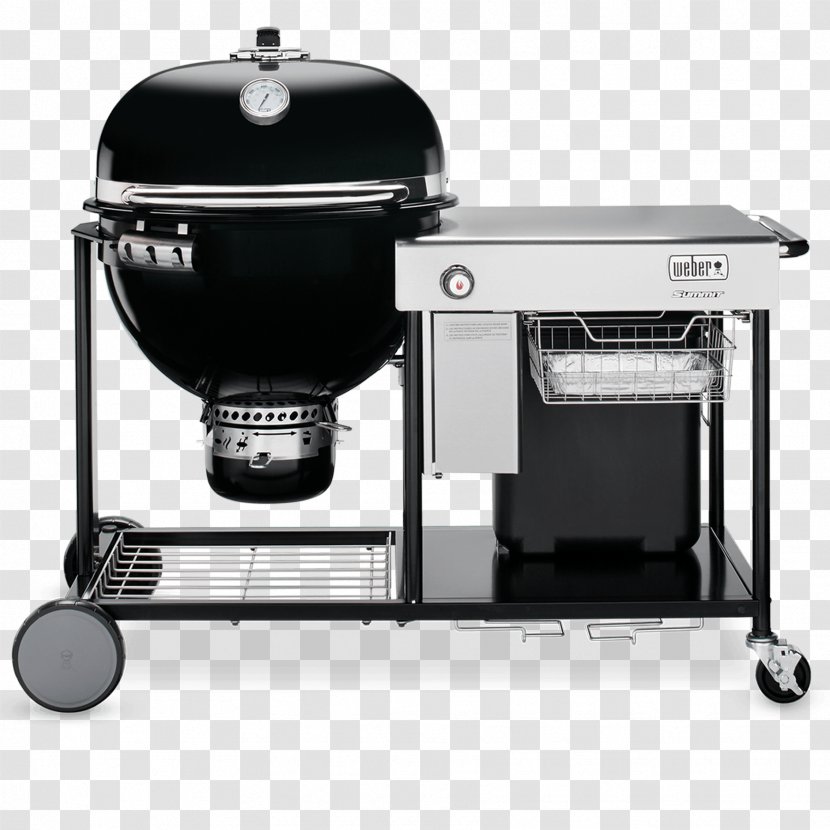 Barbecue Weber-Stephen Products Weber Summit 18301001 Grilling Charcoal - Silhouette Transparent PNG