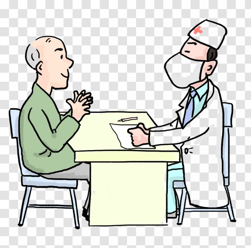 Patient Cartoon - Disease - Gesture Sitting Transparent PNG