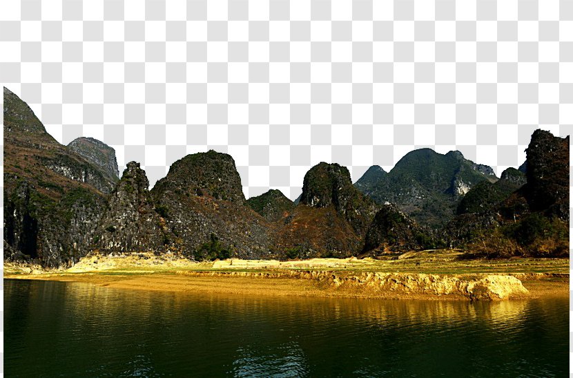 Youjiang District Loch Lake Baise Wallpaper - Tarn - Haokun Scenic Transparent PNG