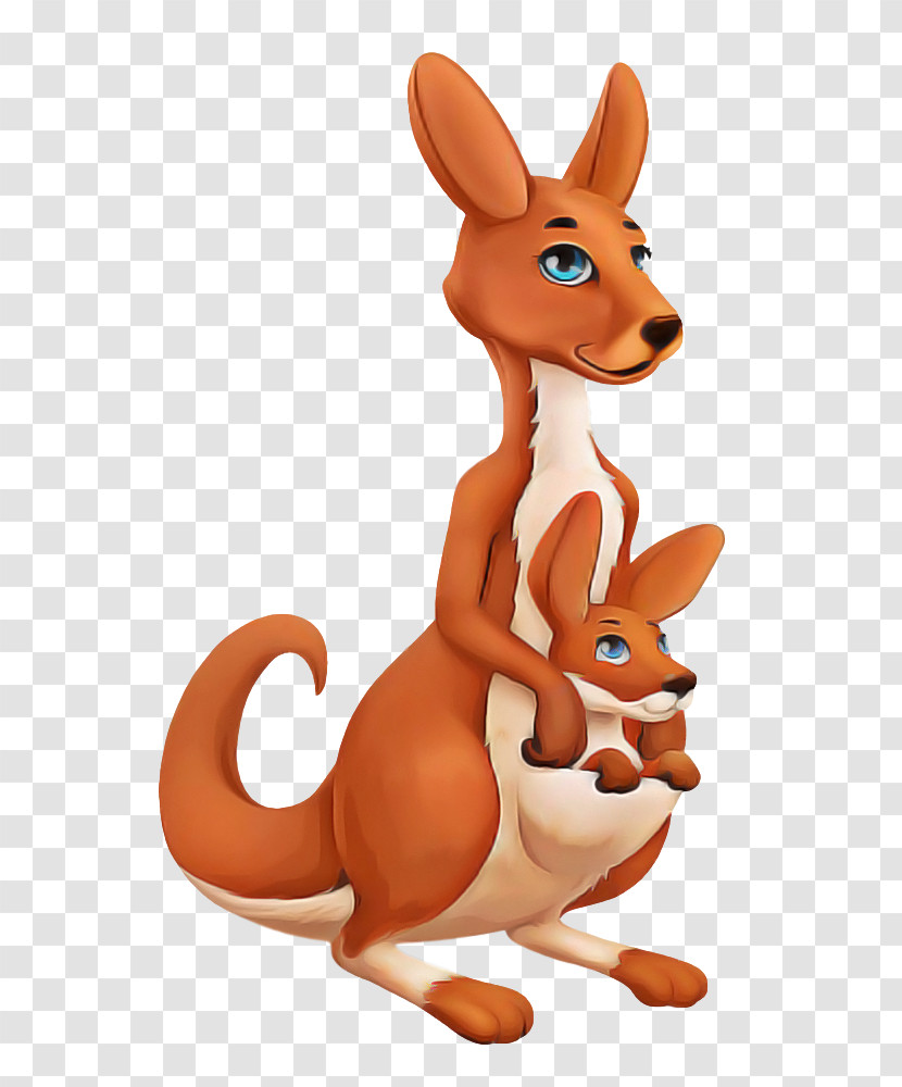 Kangaroo Macropodidae Animal Figure Cartoon Toy Transparent PNG