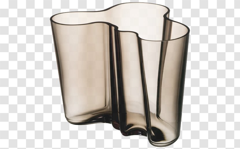 Aalto Vase Glass Iittala Ceramic Transparent PNG