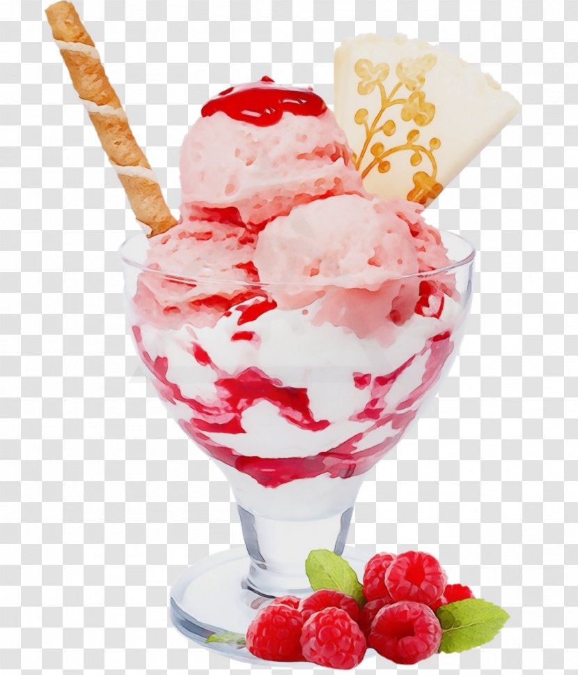 Ice Cream - Paint - Frozen Yogurt Dessert Transparent PNG