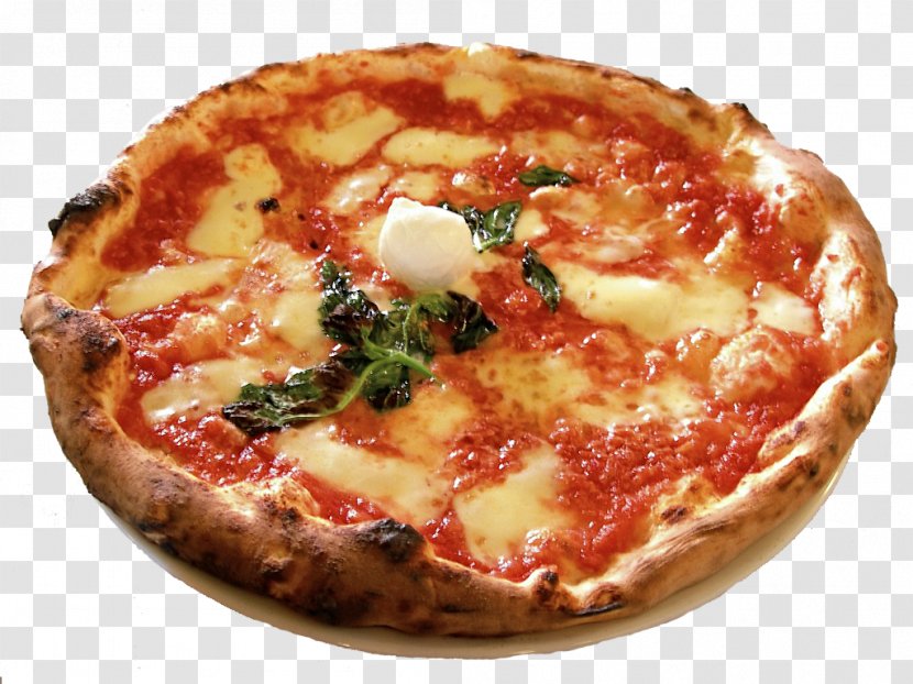 Pizza Margherita Italian Cuisine Neapolitan Marinara Sauce - Antica Pizzeria Port Alba - Image Transparent PNG