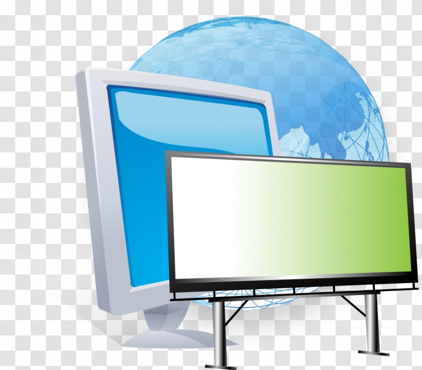 Television Set Computer Monitors LCD LED-backlit Output Device - Display Advertising Transparent PNG