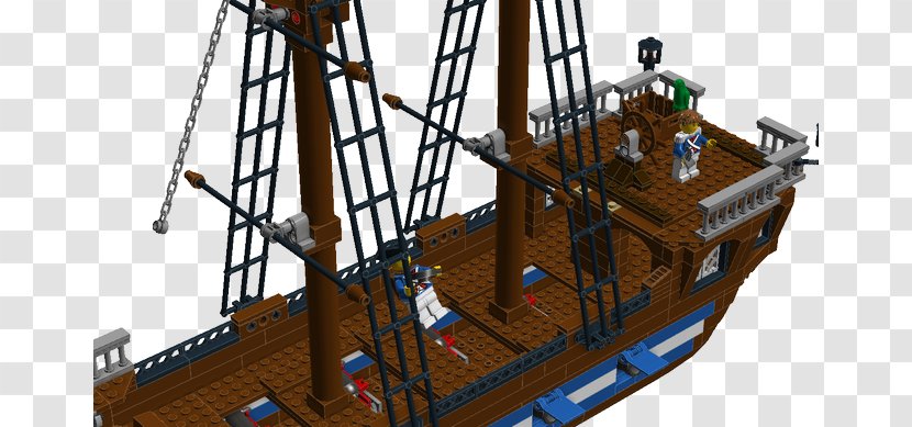 Manila Galleon Caravel Naval Architecture Fluyt - Lego Crane Ideas Transparent PNG