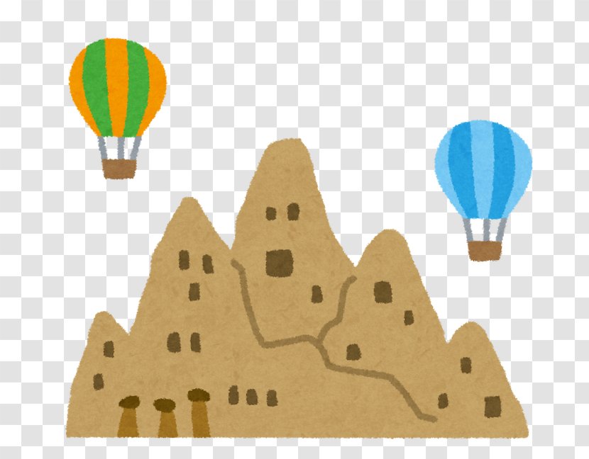 Cappadocia Illustration Flight Clip Art - Aerostat - Sign Transparent PNG