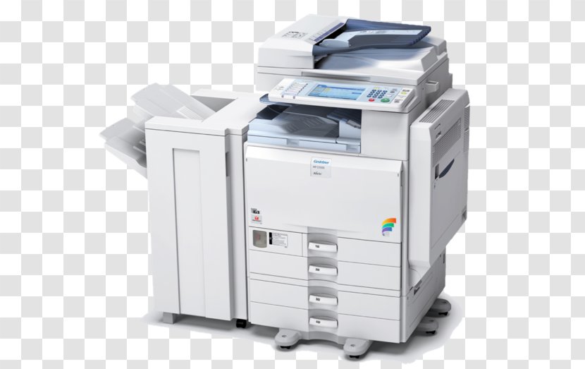 Ricoh Photocopier Multi-function Printer Toner Cartridge - Copying Transparent PNG