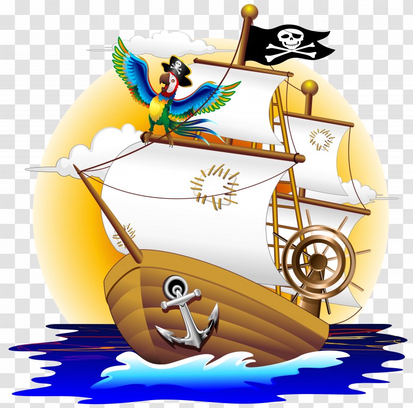 Cartoon Piracy - Illustrator - Pirates Transparent PNG