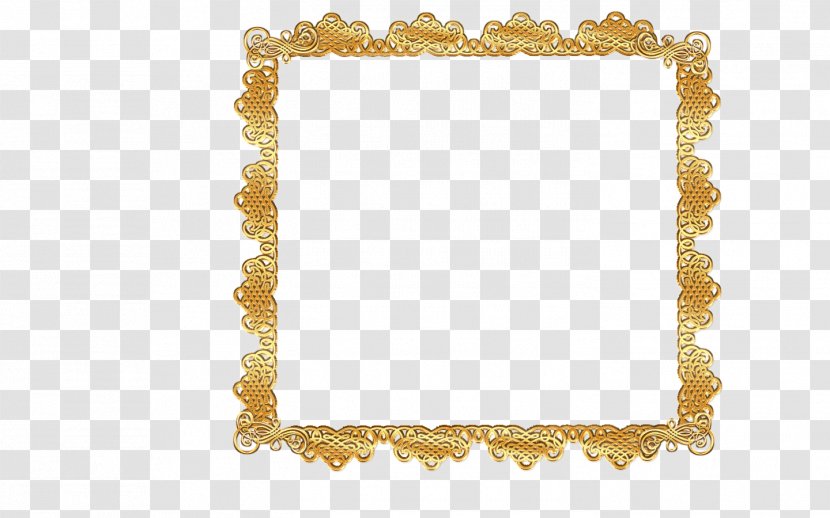 Borders And Frames Gold Picture Clip Art - Scroll - Scrollwork Cliparts Transparent PNG