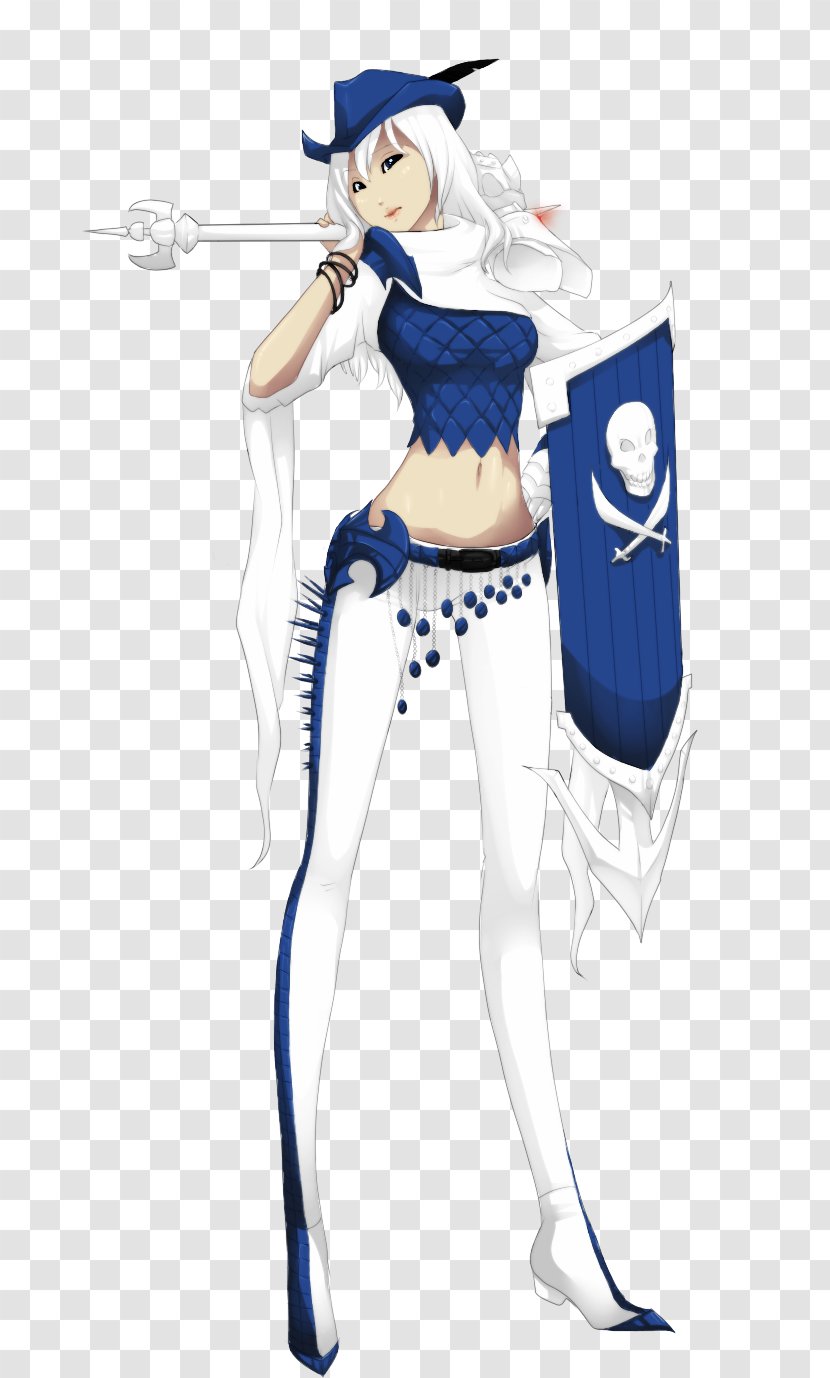 Vindictus Mabinogi Art Costume - Silhouette Transparent PNG