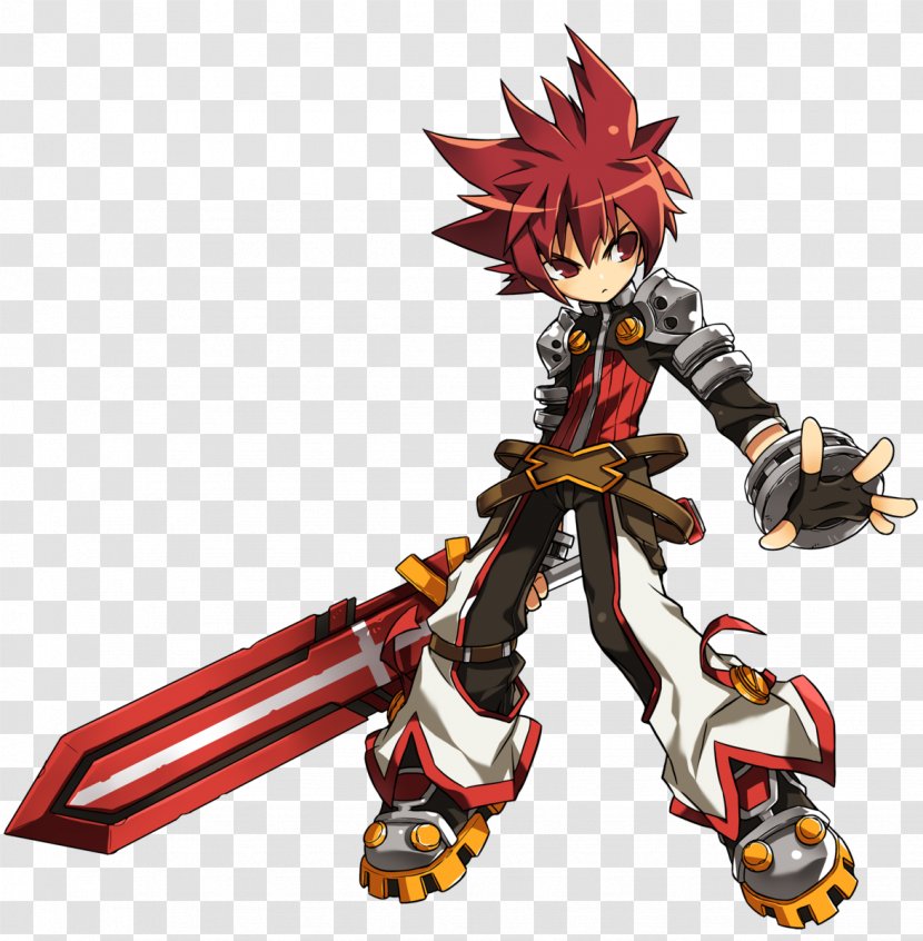 Elsword Knight Flaming Sword Lord Transparent PNG