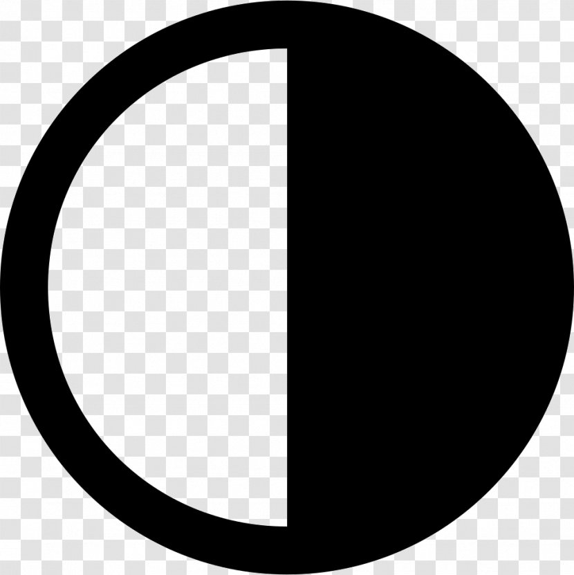 Symbol Laatste Kwartier Icon Design - Crescent - Croissant Transparent PNG