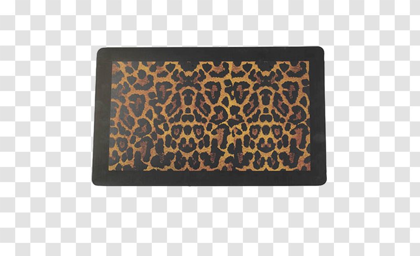 Dog Place Mats Animal Print Leopard Cat Transparent PNG