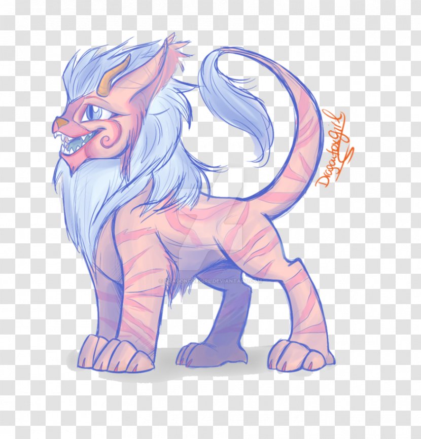 Cat Canidae Dog Dragon - Flower Transparent PNG