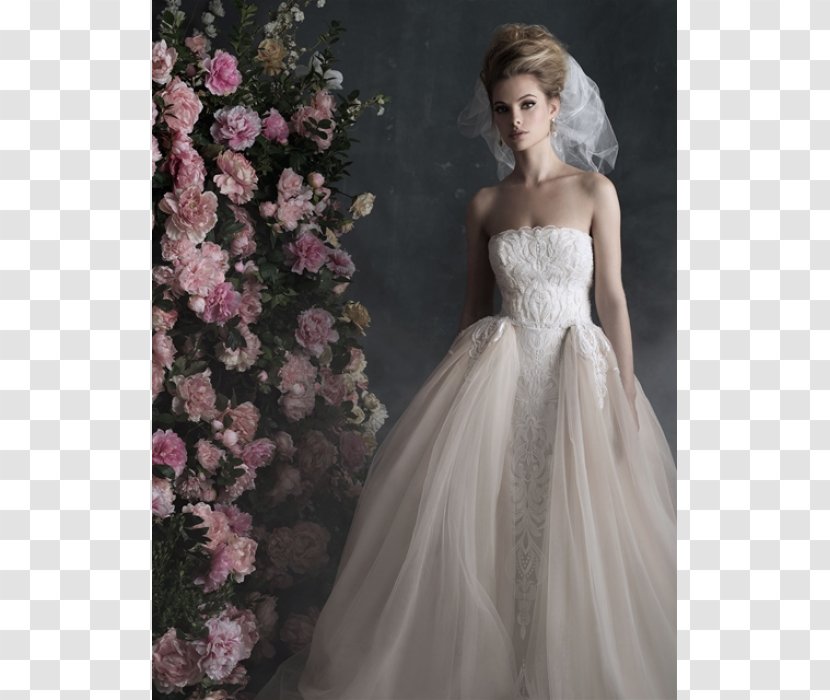 Wedding Dress Neckline Bride - Bridal Party Transparent PNG
