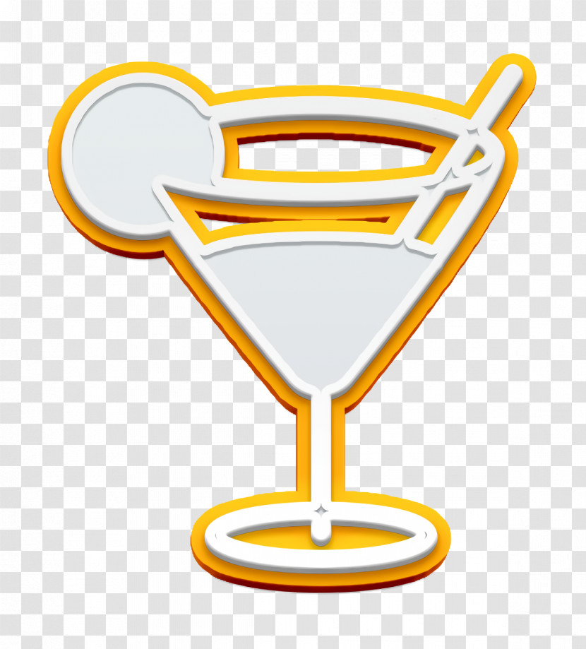 Glass Icon Cocktail Icon Gastronomy Icon Transparent PNG