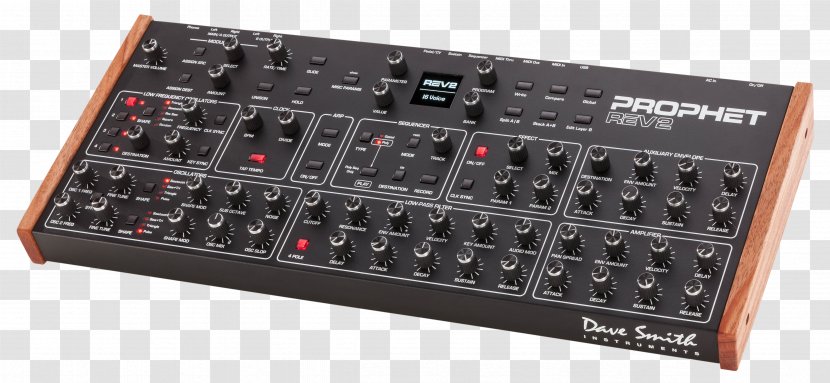Prophet '08 Evolver Dave Smith Instruments Sound Synthesizers Sequential Circuits Prophet-5 - Tree - Musical Transparent PNG
