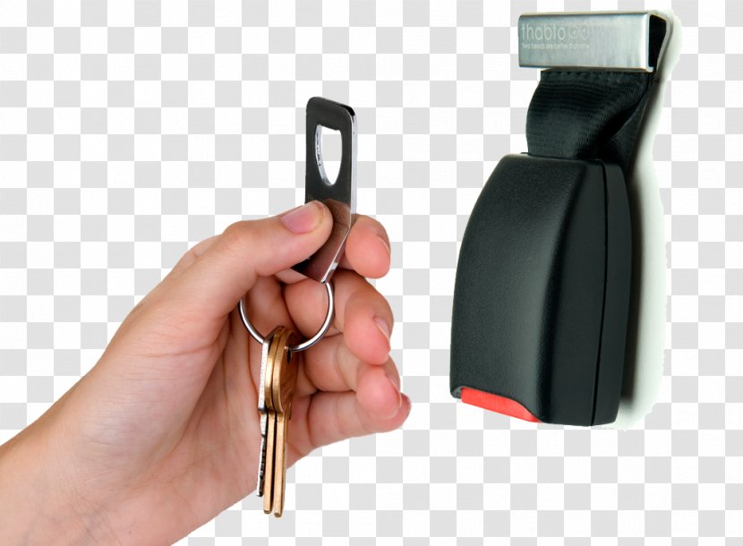 Car Seat Belt Key Chains - Buckle Transparent PNG
