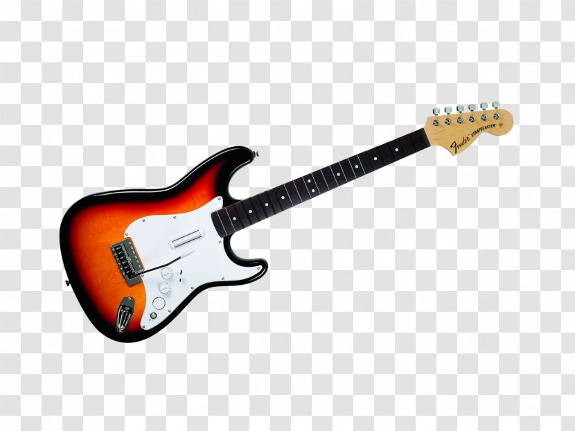 Fender Stratocaster Mustang Esquire Rock Band Vibrato Systems For Guitar - Flower Transparent PNG
