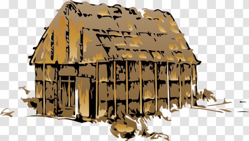 Llangernyw House Clip Art - Roof - Hut Transparent PNG