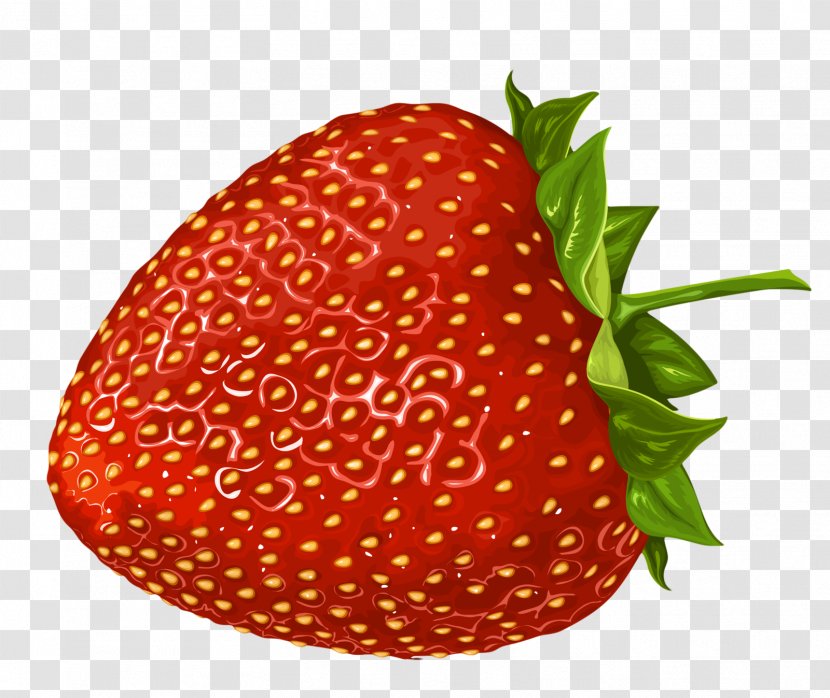Strawberry Fruit Food Apple Clip Art - Fragaria Transparent PNG